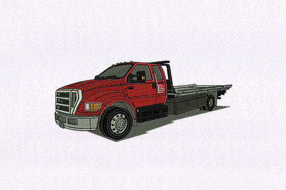 Domestic Truck: A Seasonal Embroidery Design Review