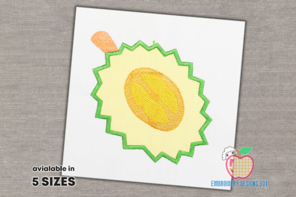 Durian with the Seeds Applique Pattern: A Designer’s Review