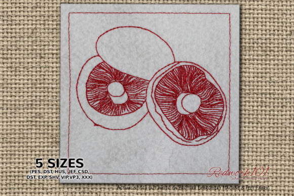 Portobello Mushroom Embroidery Design Review