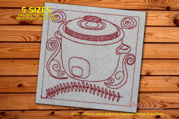 Rice Cooker: A Craft Fair Embroidery Design Review